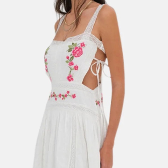 Love & Lemons - White Textured Dress - Picture 5 of 5